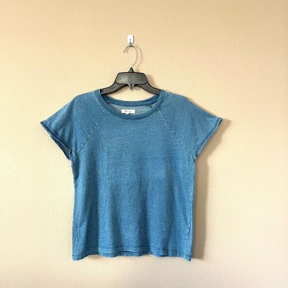 Madewell Textured Short Sleeve Top - Picture 1 of 7